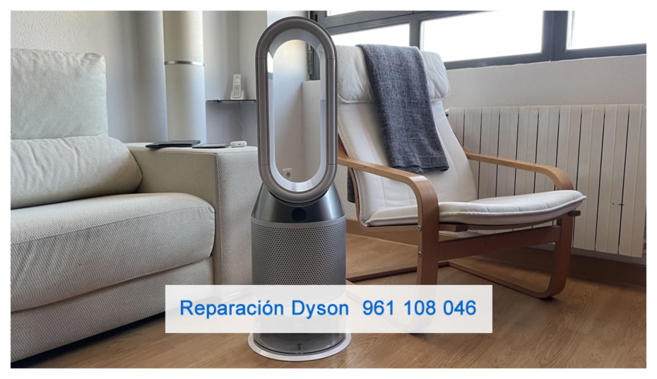 reparacion purificador aire dyson valencia